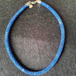 Touchstone Crystal Cobalt Blue Posh Necklace